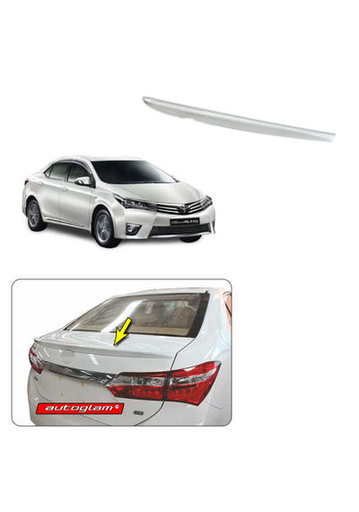 Lip Spoiler for Toyota Corolla Altis 2014-2017, Color - WHITE PEARL CRYSTAL SHINE, AGTCA17LSWP