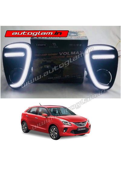 Toyota Glanza 2019-2020 Fog Lamp LED DRL with Matrix Turn Signal, AGTG23DRL