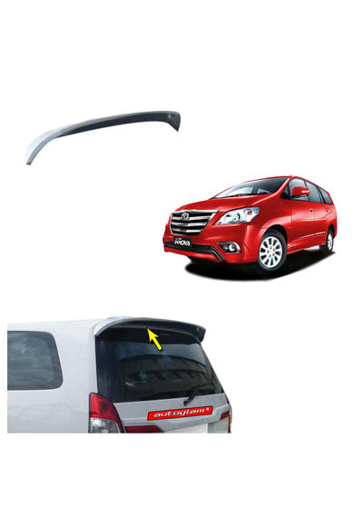  Roof Spoiler for Toyota Innova 2014-2015, Color - DARK RED MICA METALLIC, Latest Style, AGTI14RSDR