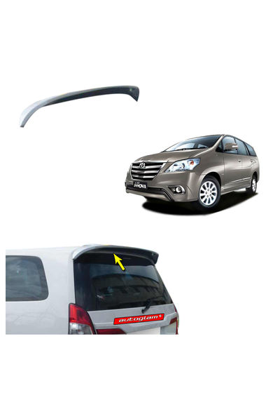  Roof Spoiler for Toyota Innova 2014-2015, Color - GREY MICA METALLIC, Latest Style, AGTI14RSGM