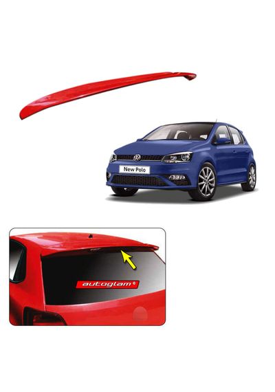 Roof Spoiler for Volkswagen Polo, Color - LAPIZ BLUE, AGVWPRSLB