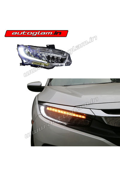 Honda Civic 2019+ Model HID Projector Headlight Assembly, AGHC19PHL