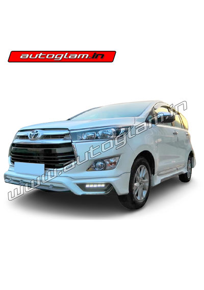 Toyota Innova Crysta 2016+ Stellar Body Kit Design With Dual Exhaust Tip, AGTIC633BK