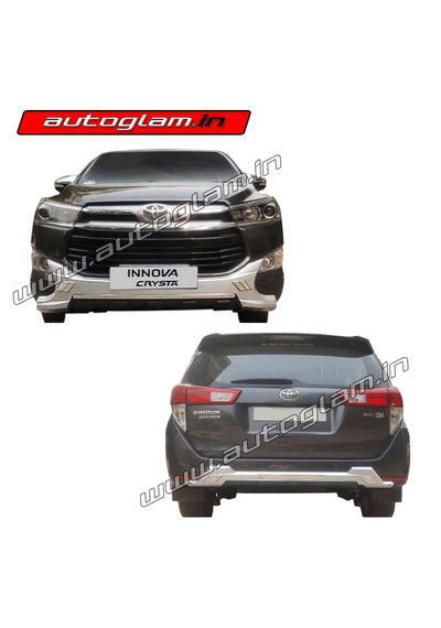 AGTC690BA, Toyota Innova Crysta Bumper Applique - AUTOGLAM