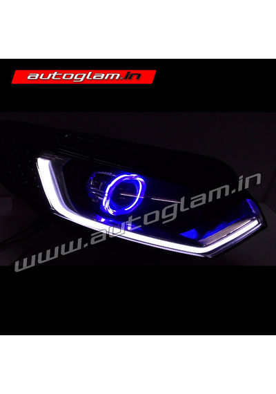 Ford Ecosport 2013-17 Models AUDI Style Square Projector Headlights, AGFE915SQL