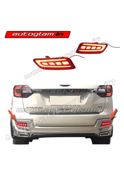 AGFED01RR, FORD ENDEAVOUR REAR LED REFLECTOR-AUTOGLAM