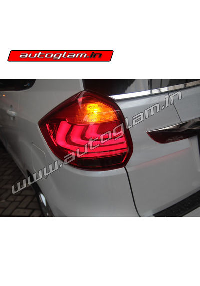 Maruti Suzuki Ertiga 2012-2018 BMW Style LED Tail Lights, AGMETL636