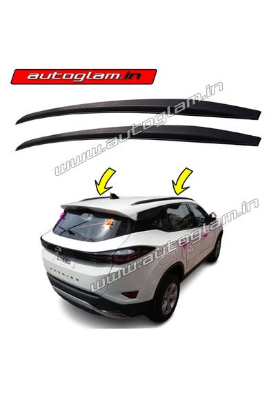 Roof Rails for TATA Harrier, Color - Matte Black, AGTH302RRB