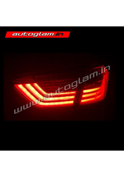 Hyundai Creta Audi Style LED Taillights, AGHC690TL -  Red Glass