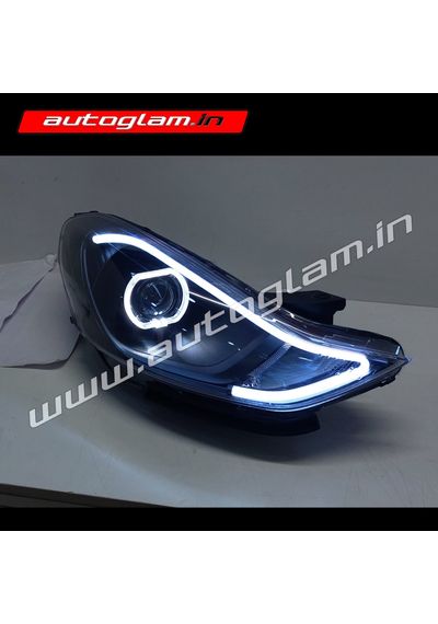 Hyundai Grand i10 Nios 2019-22 AUDI Style HID Projector Headlights, AGH10N22