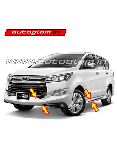 AGTIC777SS, Toyota Innova Crysta All Models Side Skirting