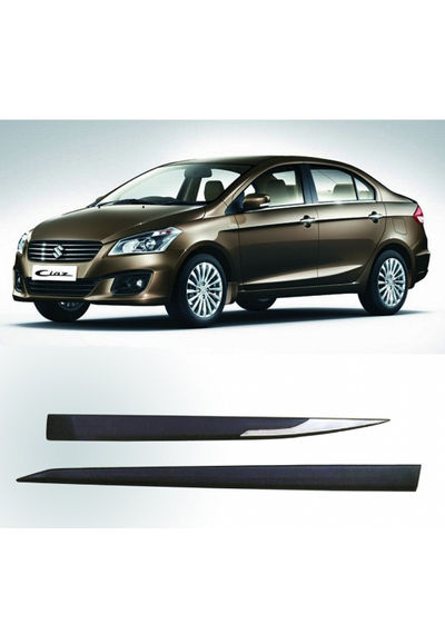 Maruti Suzuki Ciaz Door Side Beading (Black & Chrome),  AGMSC394CA