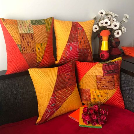 MACY MURANO INSPIRED QUILTED CUSHION COVER SET