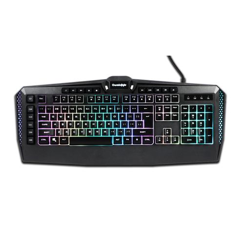 Cosmic Byte CB-GK-15 Triton Gaming Keyboard, Full RGB, 6 Macro Keys, Software (Black)