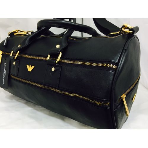 Emporio Armani Leather Duffel Bag, Replica Leather Bags, First Copy Duffle Bags India