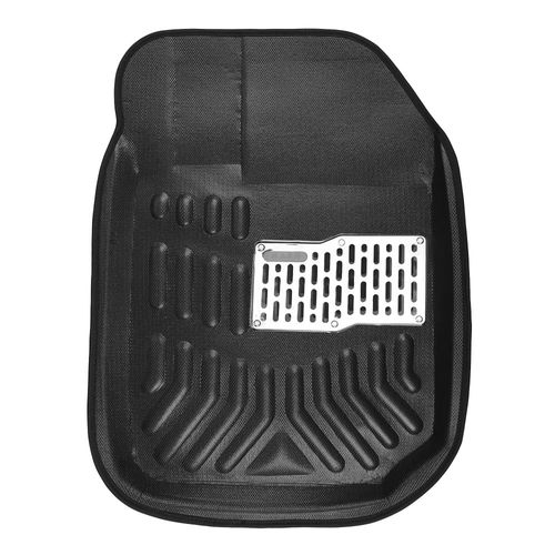 Kingsway 3d 4d Car Mats For Fiat Punto Evo 2012 Onwards Black