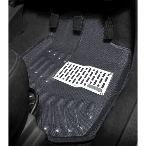 Kingsway 3d 4d Car Mats For Fiat Punto Evo 2012 Onwards Black