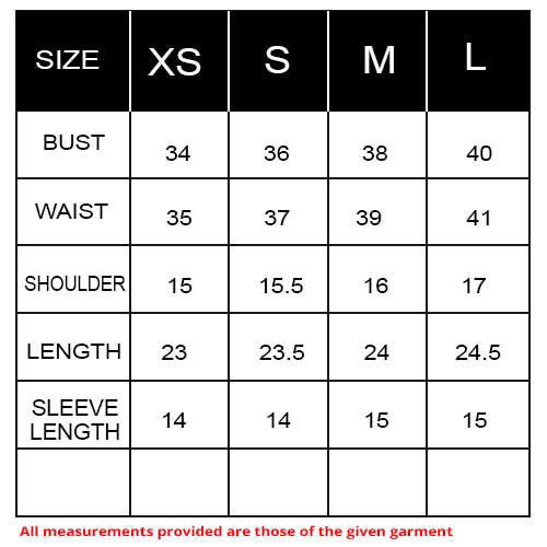 Octave Size Chart
