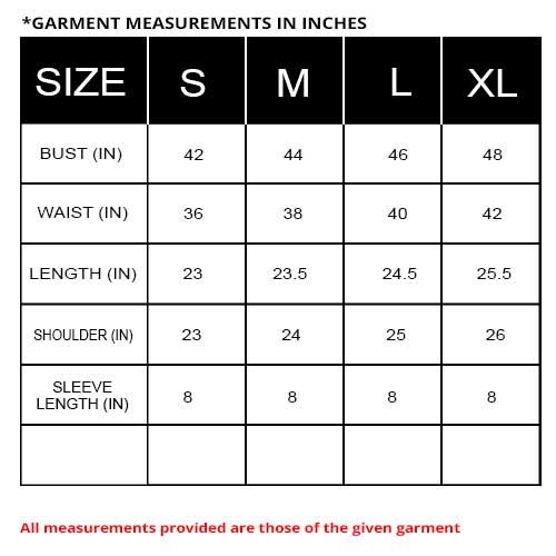 Love Fire Size Chart