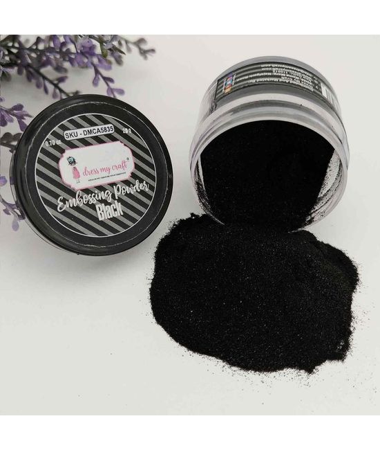 Embossing Powder - Black, Dmca5835