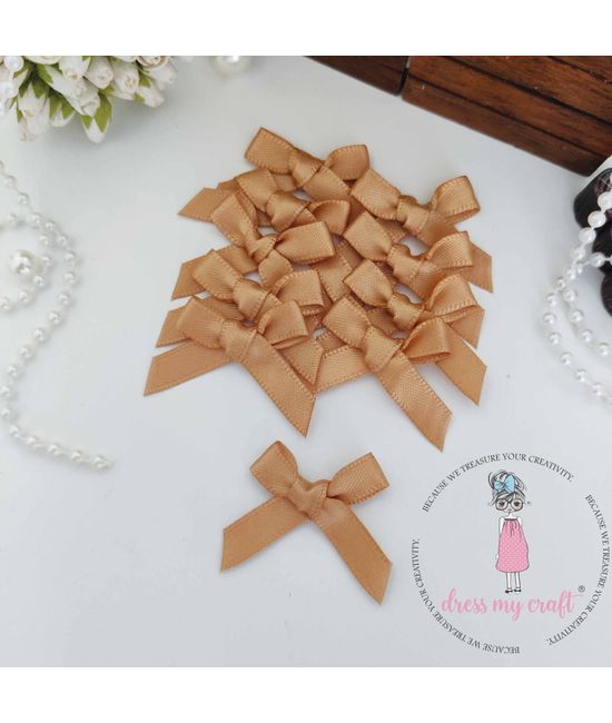 Beige Ribbon Bows