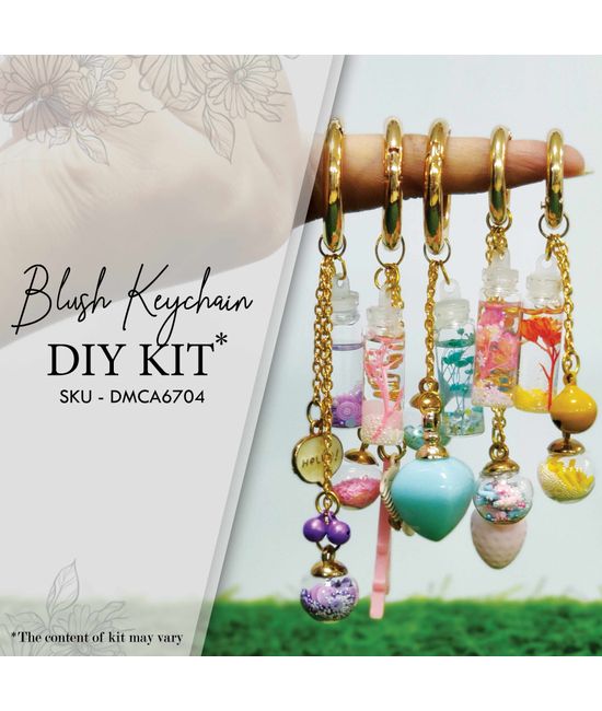 DIY Keychain Painting Kit, Craft kit, DIY kit, jewelry kit, bacheloret –  jillmakes