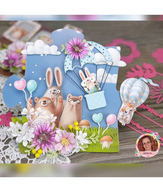 NEW CARD MAKING VIDEO – Simple Floral Die Cut Birthday Card