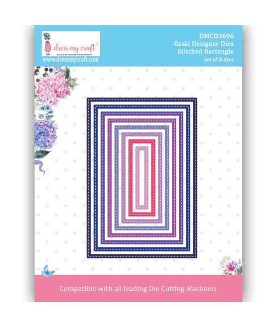 Rectangular Tag Punch | Dmct4383 | Dress My Craft