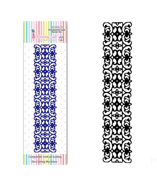 Shop Border Mania Dress My Craft Transfer Me Papers for DIY Crafts –  Decoupage Napkins.Com