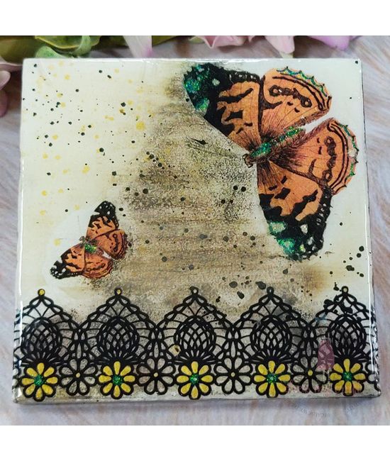 Vintage Butterflies - Transfer Me, Dmcdp1619