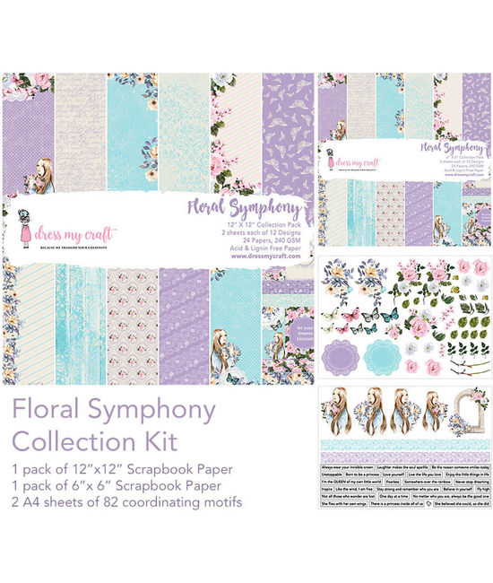 Floral Craft Paper 2