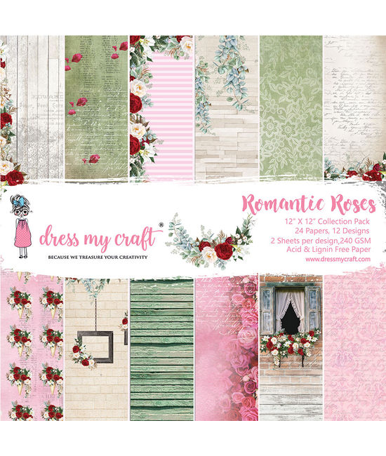 Paper Rose - 12 x 12 Collection Pack - Morning Memories Basics