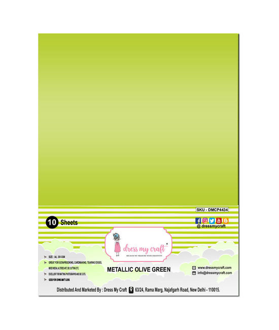 Bottle Green Cardstock - 825 Inch X 1175 Inch - 250 Gsm