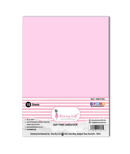 Cardstock in Paper  Pink 