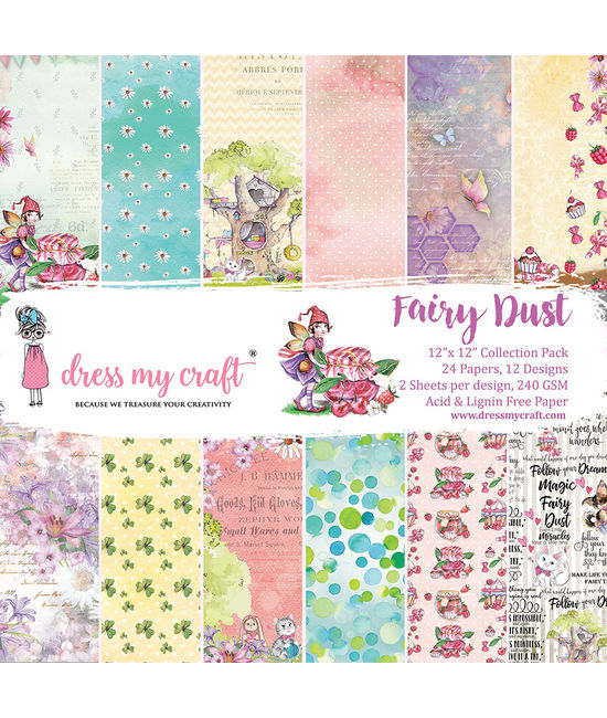 Fairy Dust - 12x12 Paper Pad, Dmcp3147