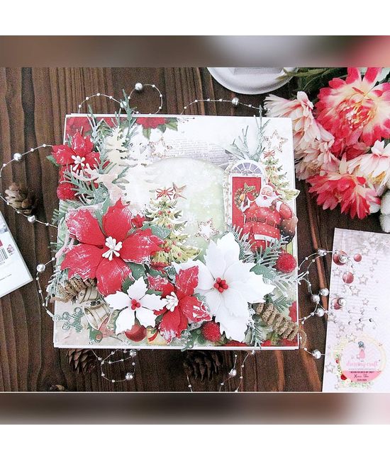 Dress My Craft - Single-Sided Paper Pad 12X12 - Christmas Vibes