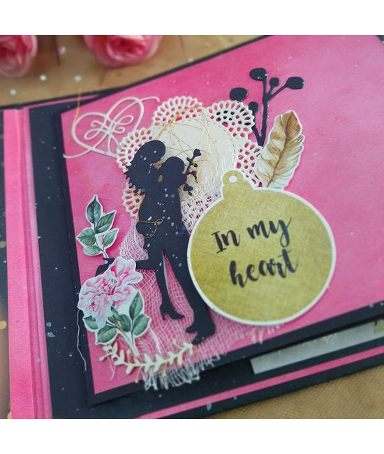 Dress My Craft - In My Heart 12x12 Cardstock Pad