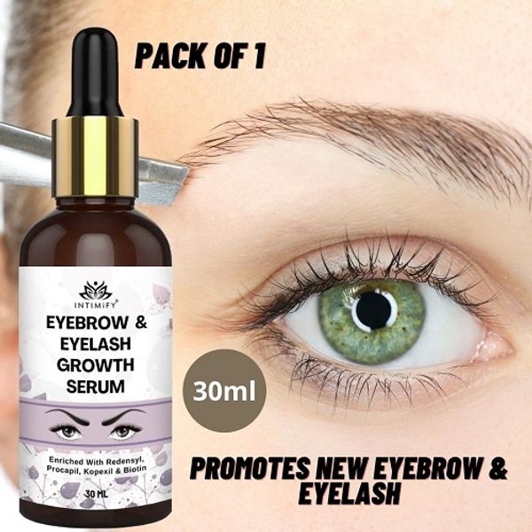 Buy 7 Days Organic Eyebrow  Eyelash Growth Oil Brown  Organic Eye Brows  Eyelash Hair Growth and Volume Serum with Castor Onion Oil and Vitamin E  30 ml Online at Low
