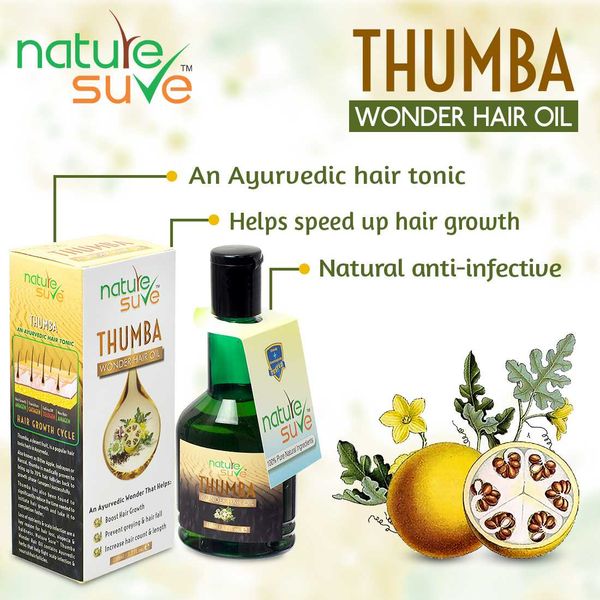 Buy Nature Sure Thumba Wonder Hair Oil For Men And Women - 1 Pack 110ml Of Nature Sure Online In India At Best Prices Swasthyashopee Buy Nature Sure Thumba Wonder Hair Oil For Men And Women - 1 Pack 110ml Of Nature Sure Online In India At Best Prices Swasthyashopee
