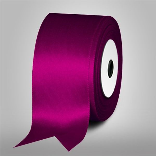 fuchsia satin ribbon