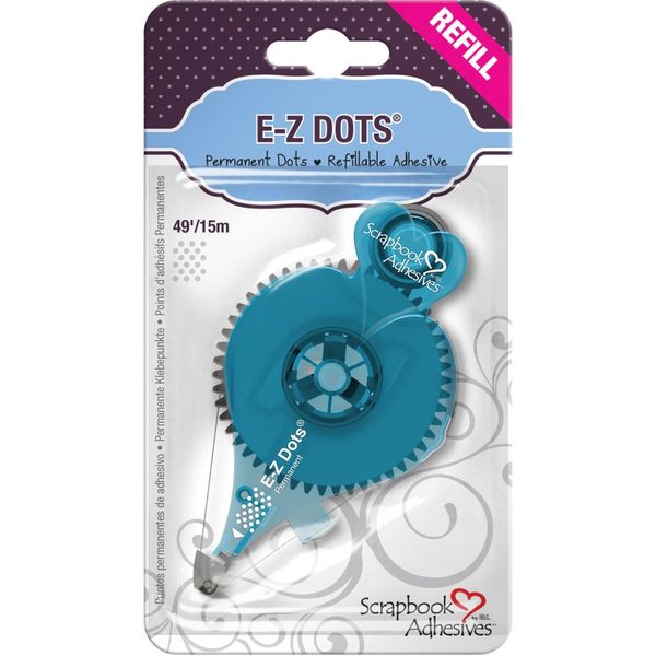 E-Z Dots Permanent, 49' Adhesive Refill