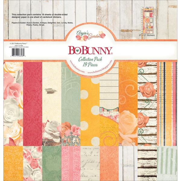 Aryia's Garden Collection Pack 12"X12"