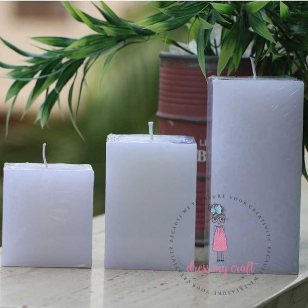 Square Candle Combo Pack #1