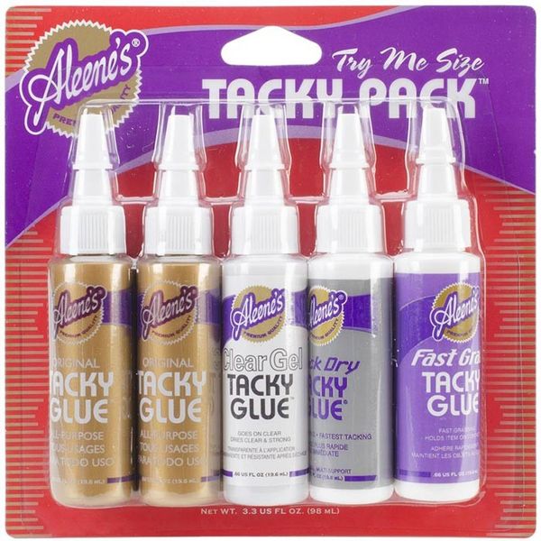 Aleene's Trial Tacky Pack 5/Pkg - .66oz