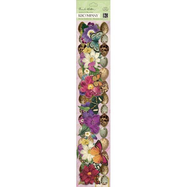 Flora & Fauna Adhesive Borders 12"