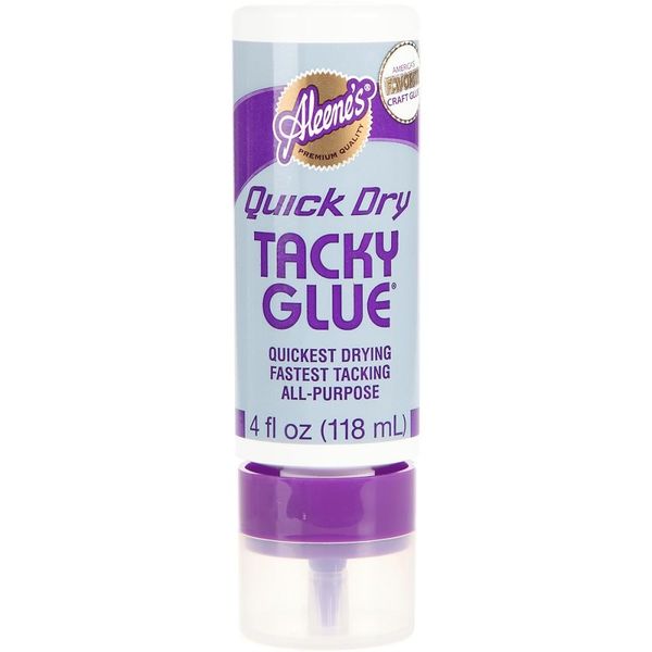 Aleene's Original Glues - Aleenes Quick Dry Tacky Glue 4oz