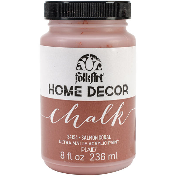 Salmon Coral - FolkArt Home Decor Chalk Paint 8oz