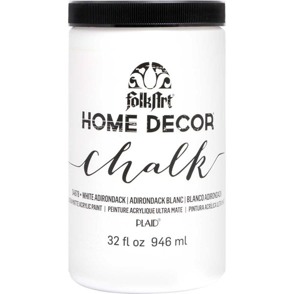 White Adirondack - FolkArt Home Decor Chalk Paint 32oz