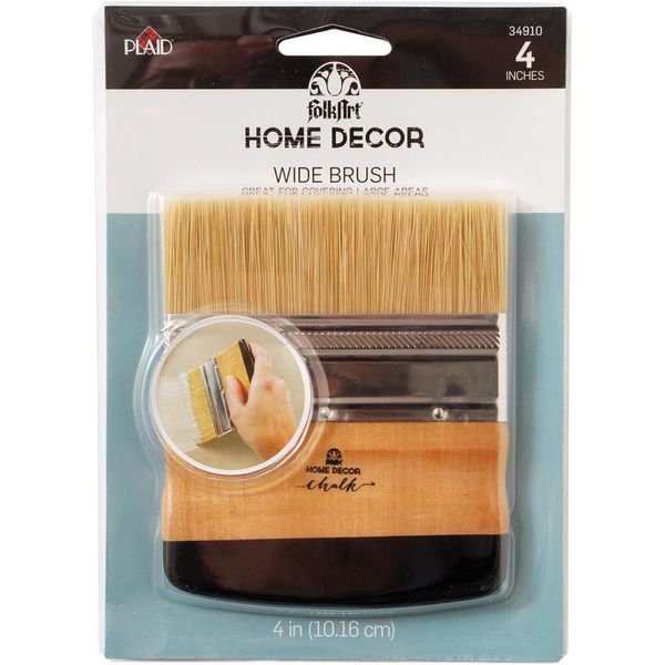 FolkArt Home Decor Wide 4" Brush