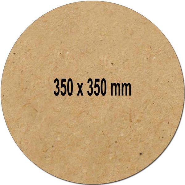 Round MDF Plate #6 - 350 mm